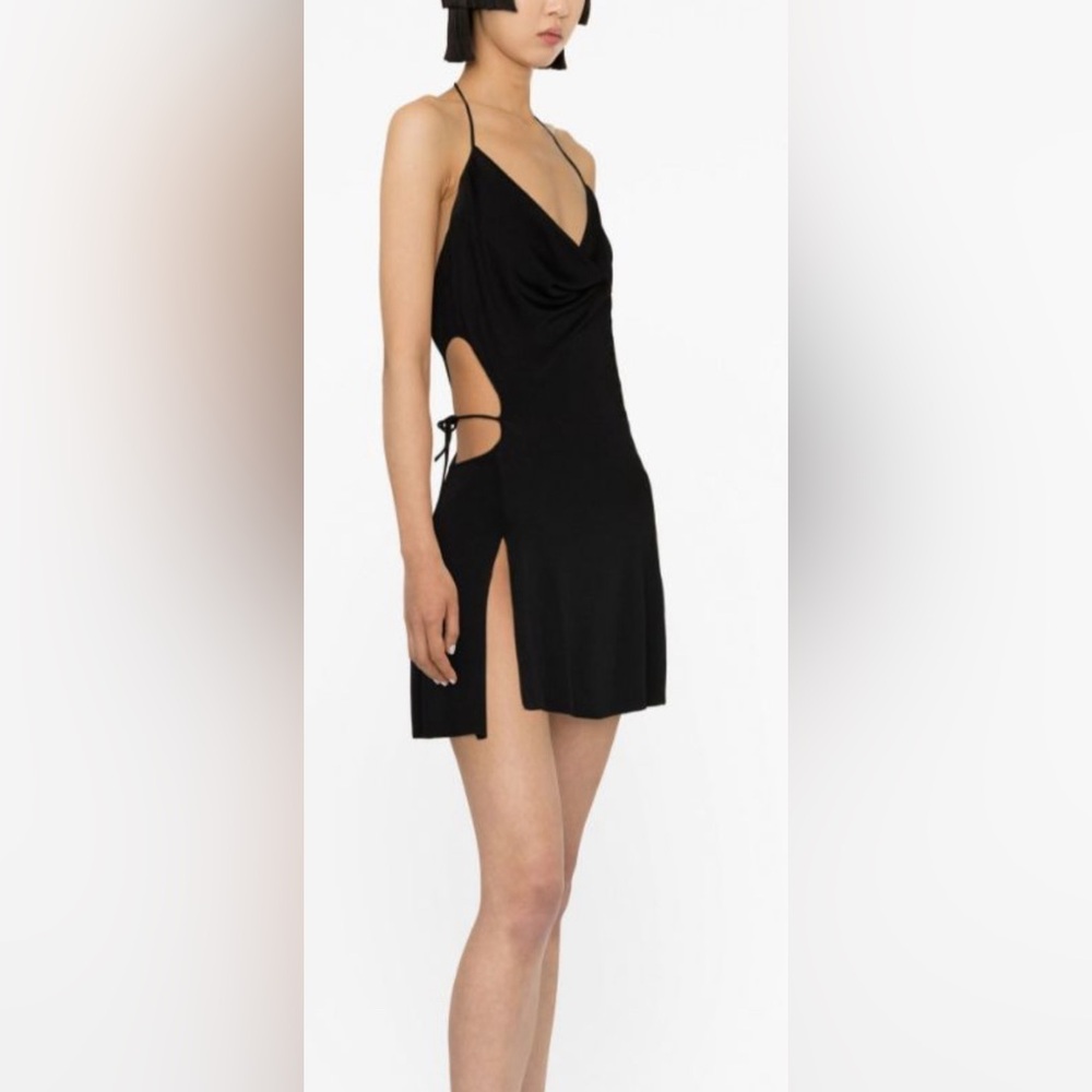 Danielle Guizio Black Cut - Out Mini Dress Size XS